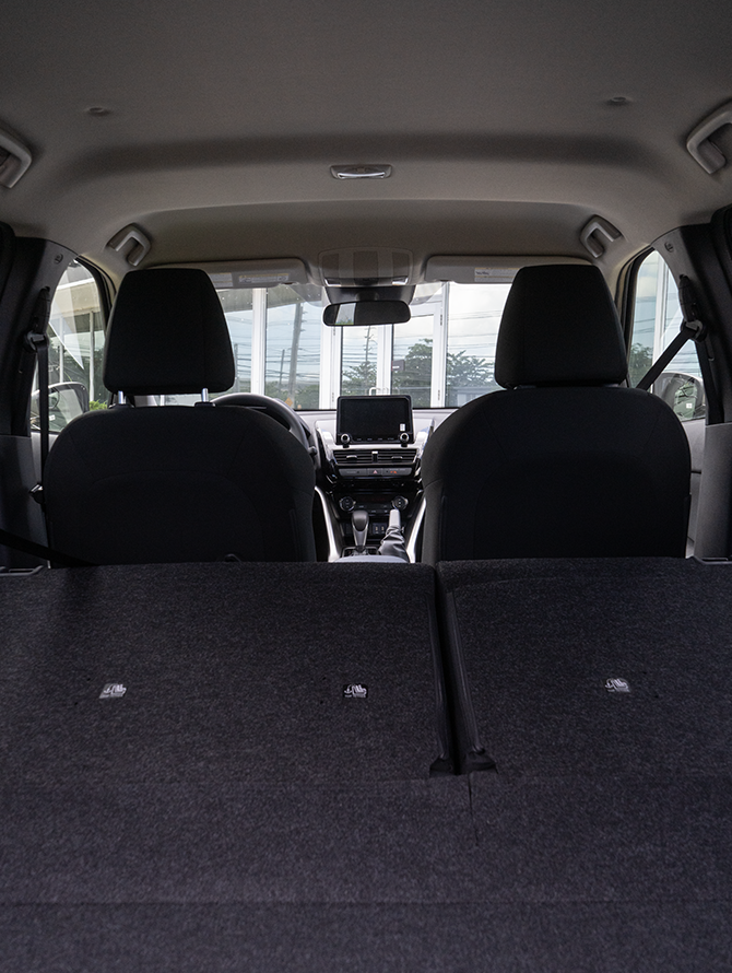 Large cargo space in the 2026 Mitsubishi Eclipse Cross compact SUV