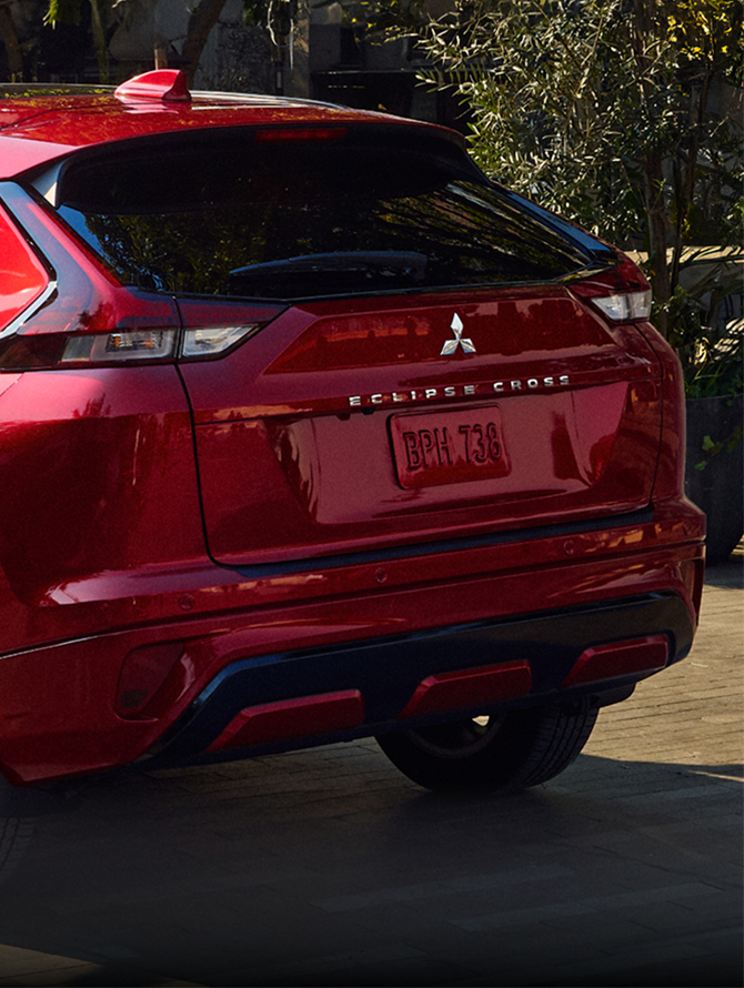2026 Mitsubishi Eclipse Cross compact SUV with LED tail lights