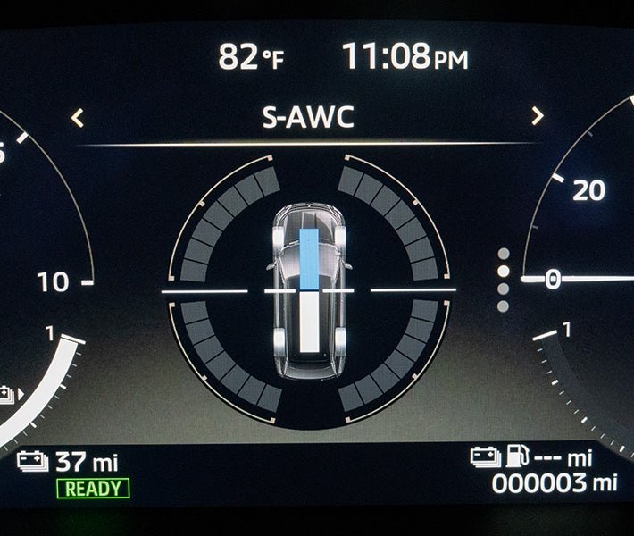 2026 Mitsubishi Outlander SUV Super All Wheel Control Graphic