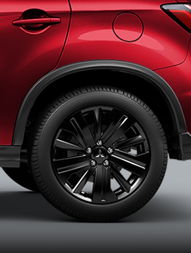 2025 Mitsubishi Outlander Sport SUV with 18" alloy wheels