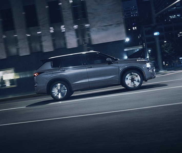 Close up on the turbocharged mild hybrid MHEV engine in the 2026 Mitsubishi Outlander SUV